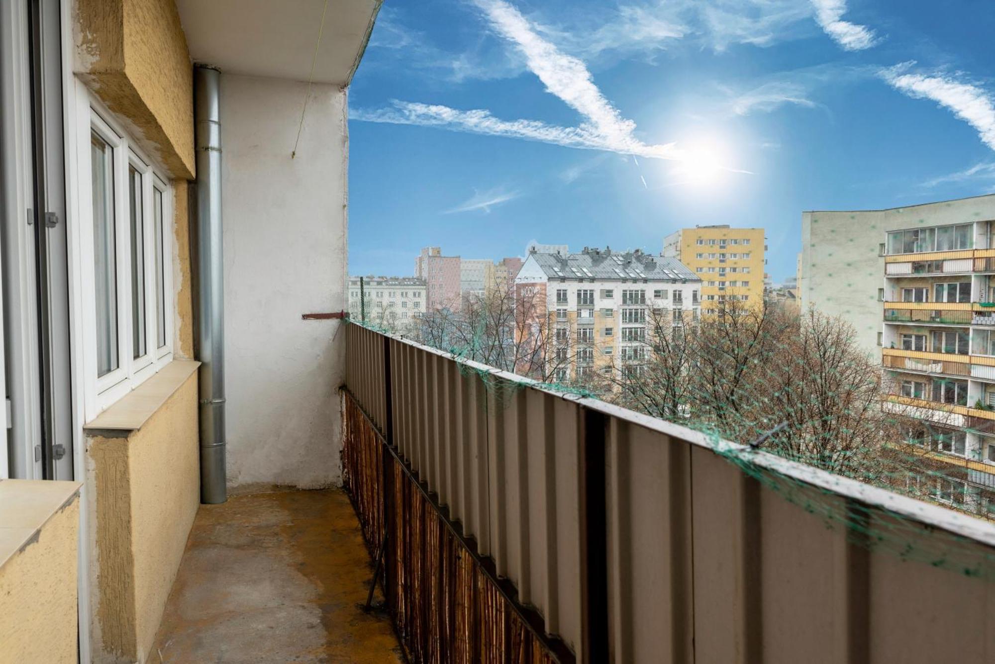 Comfy Flat In The City Center. Great View. Varsóvia Exterior foto