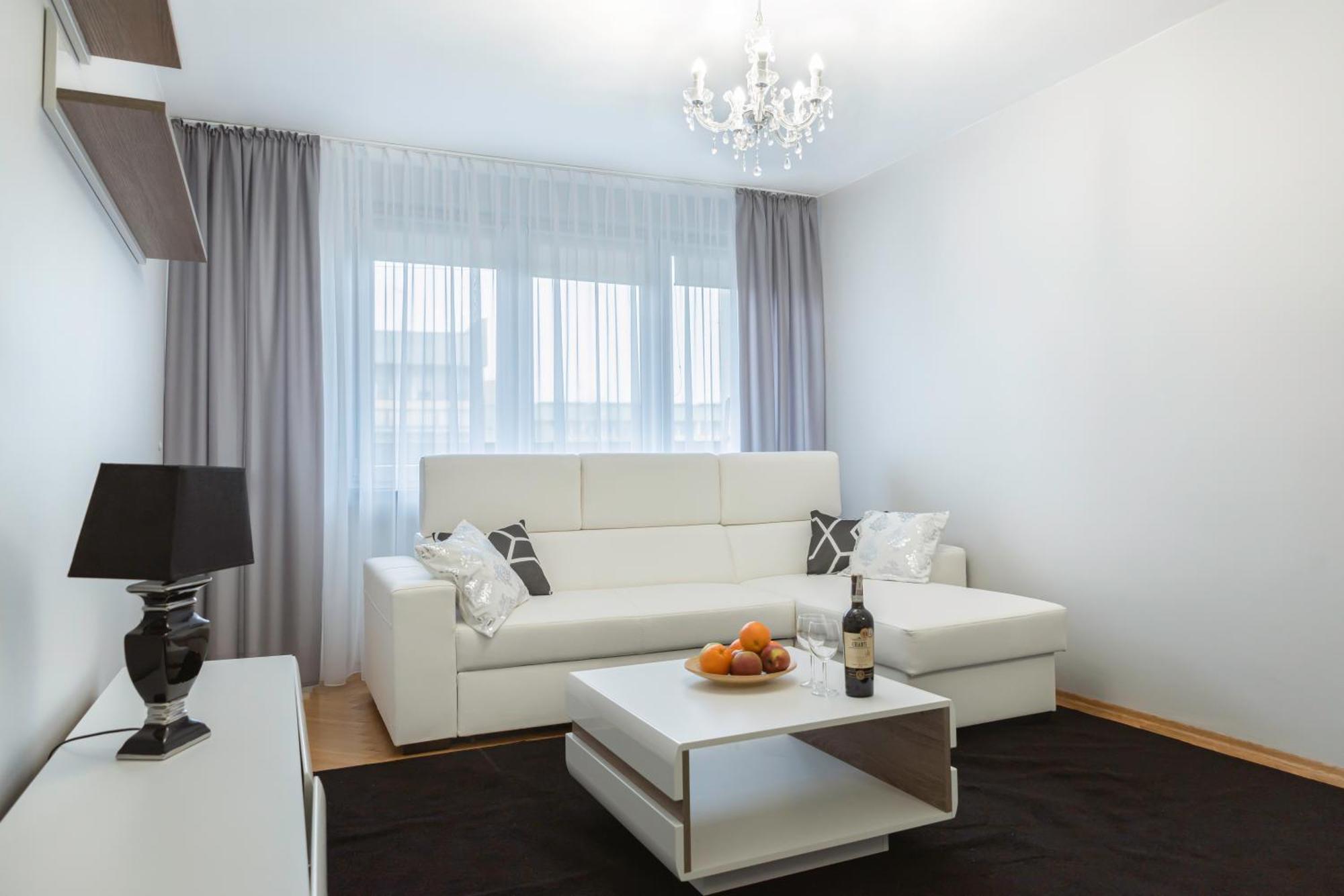 Comfy Flat In The City Center. Great View. Varsóvia Exterior foto